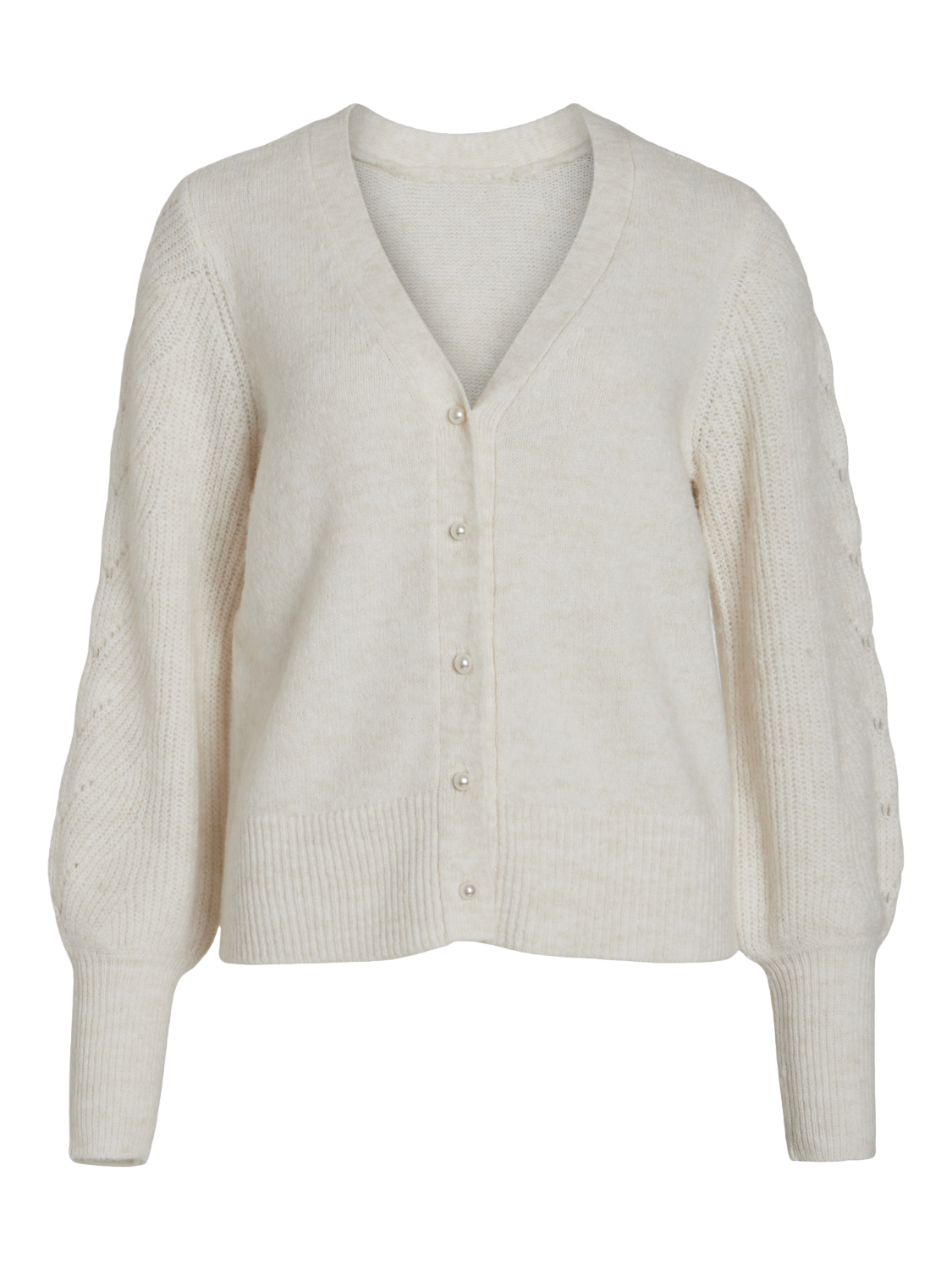 VICLEO Cardigan - Super Light Natural Melan