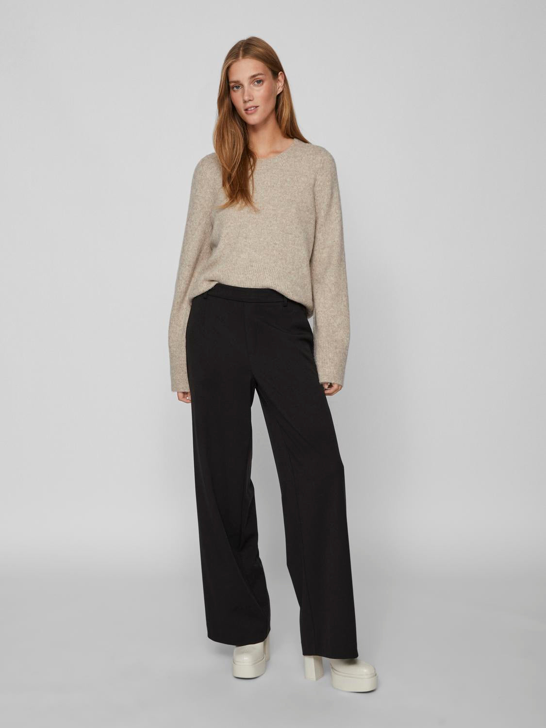 VIJANEY Pullover - Natural Melange
