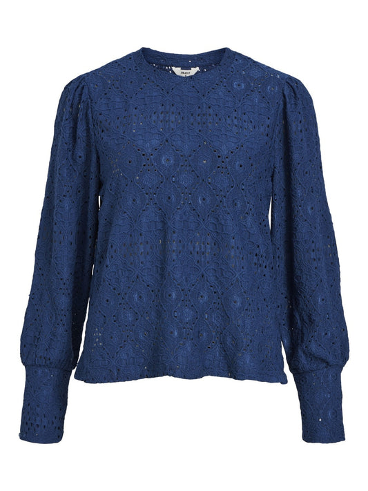 OBJFEODORA T-Shirts & Tops - Estate Blue
