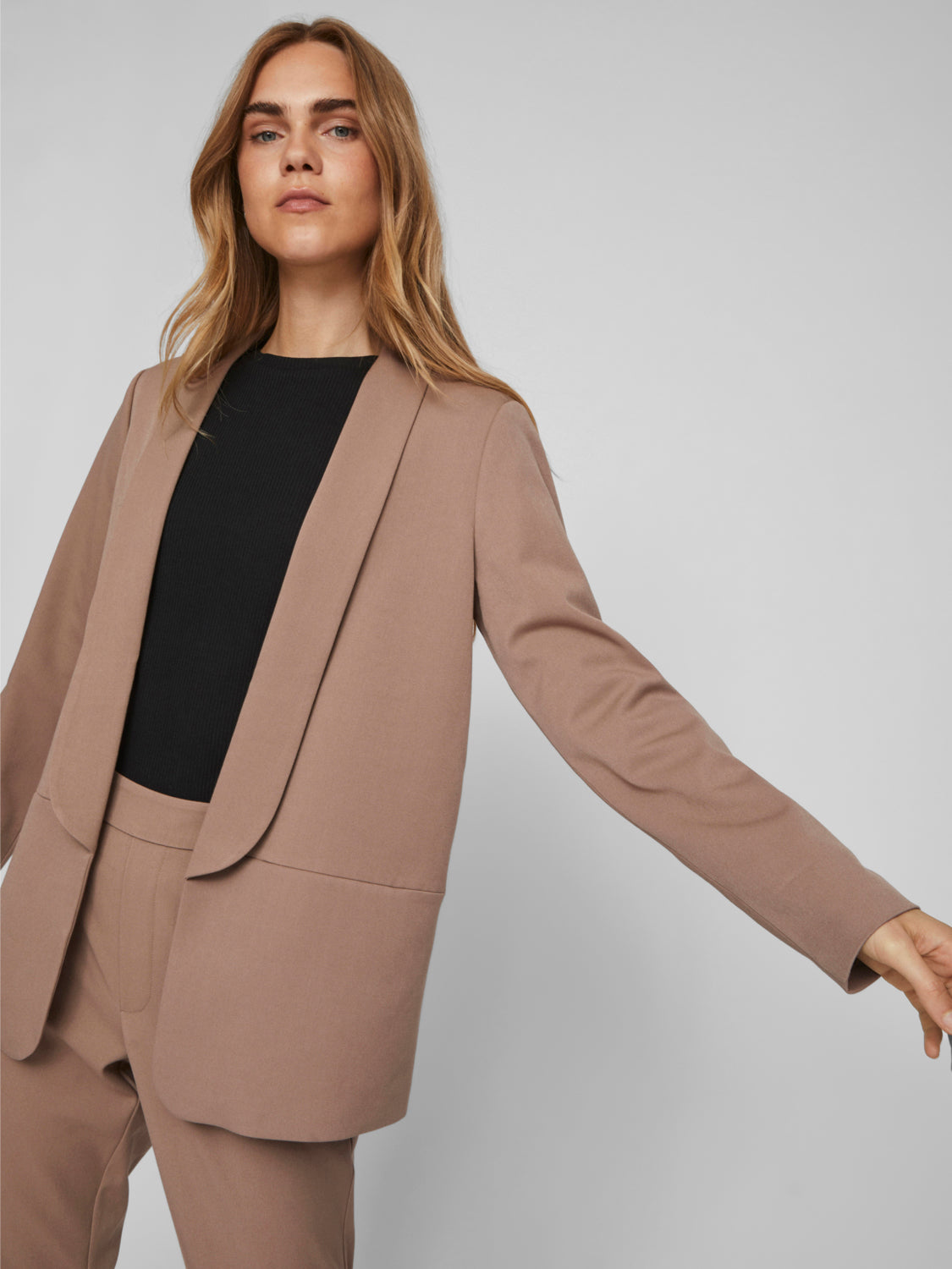 VIVARONE Blazer - Brown Lentil