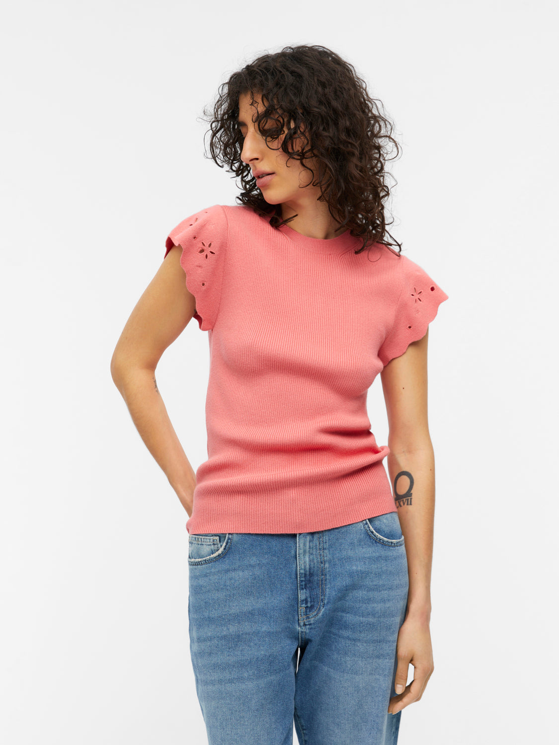 OBJREYNARD Pullover - Tea Rose