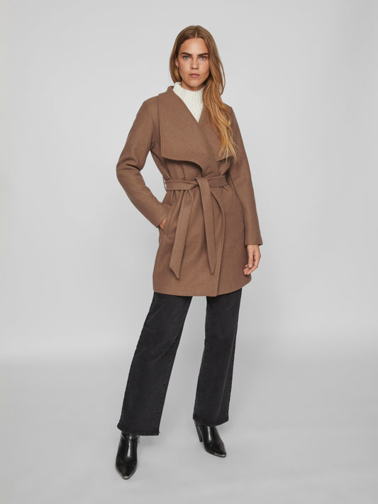 VICOOLEY Coat - Brown Lentil