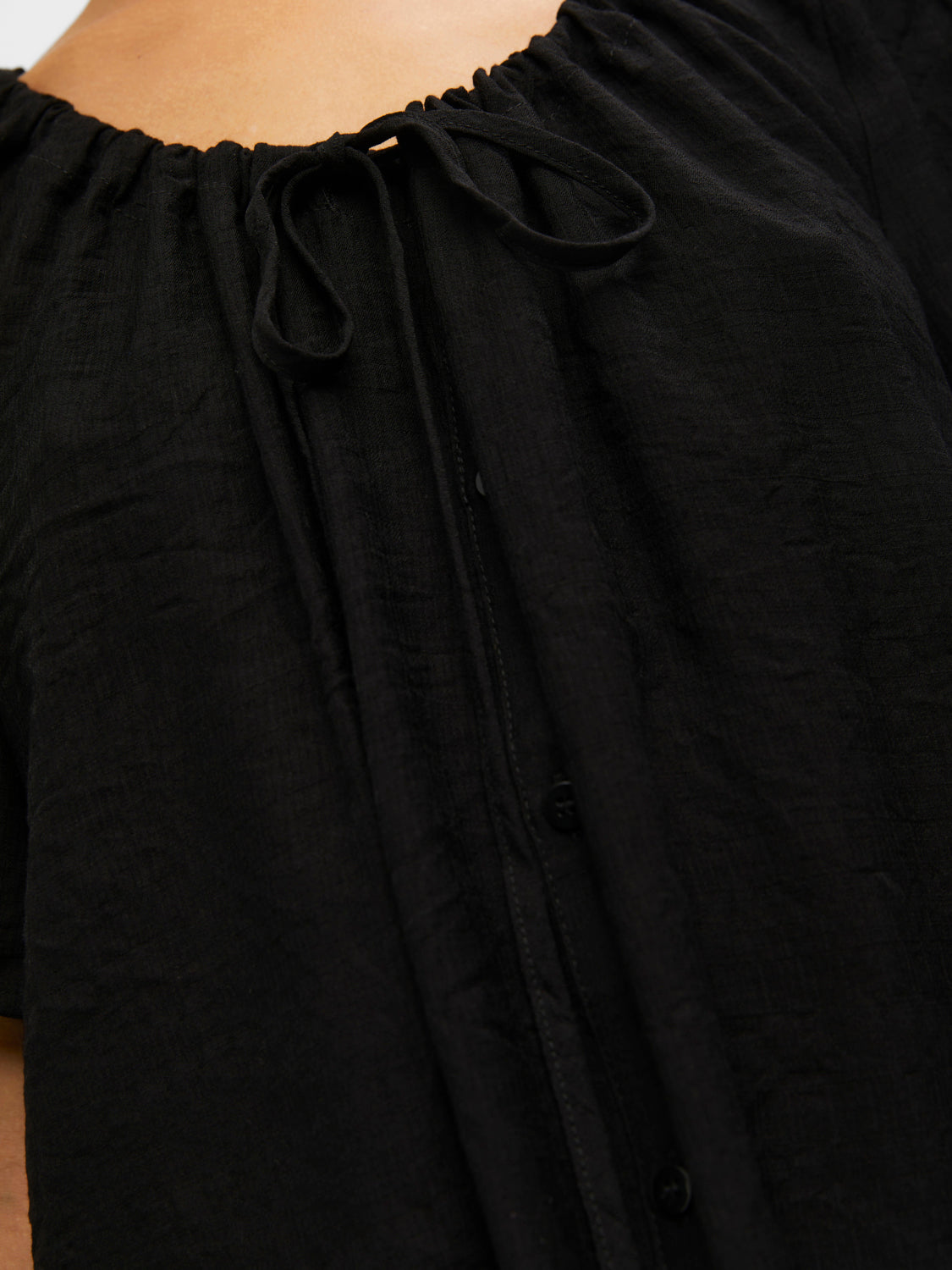 OBJFILUCA T-Shirts & Tops - Black