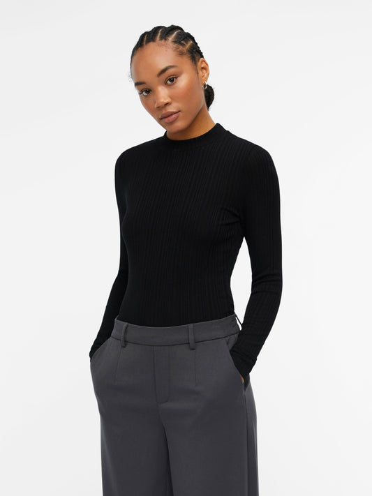 OBJADRIANNA T-Shirt - Black