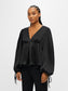 OBJSATEEN T-shirts & Tops - Black