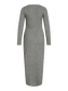 VIMADDIE Dress - Medium Grey Melange