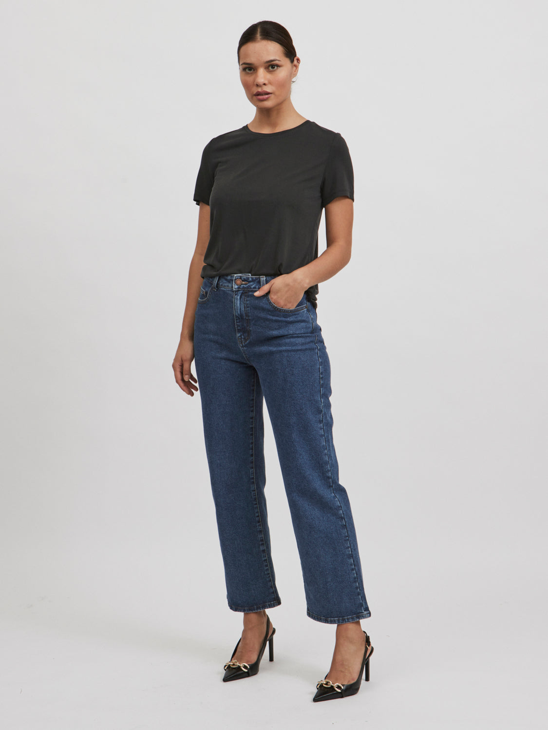 VIMODALA T-shirts & Tops - Black