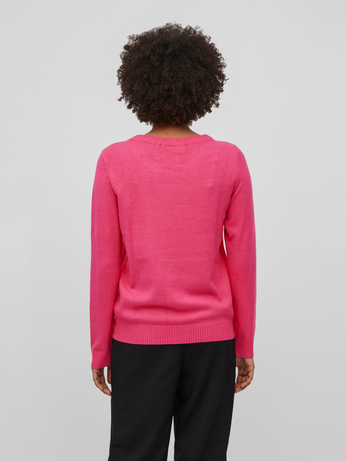 VIRIL Pullover - Pink Yarrow