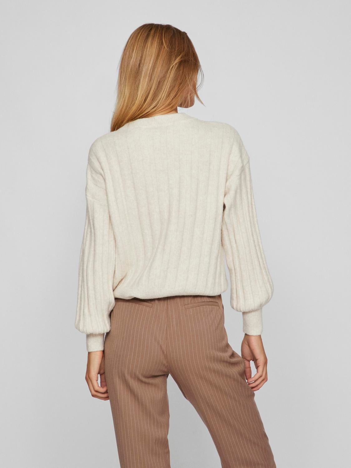VITYCIA Pullover - Super Light Natural Melan