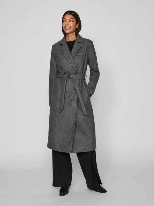 VIMANO Coat - Dark Grey Melange